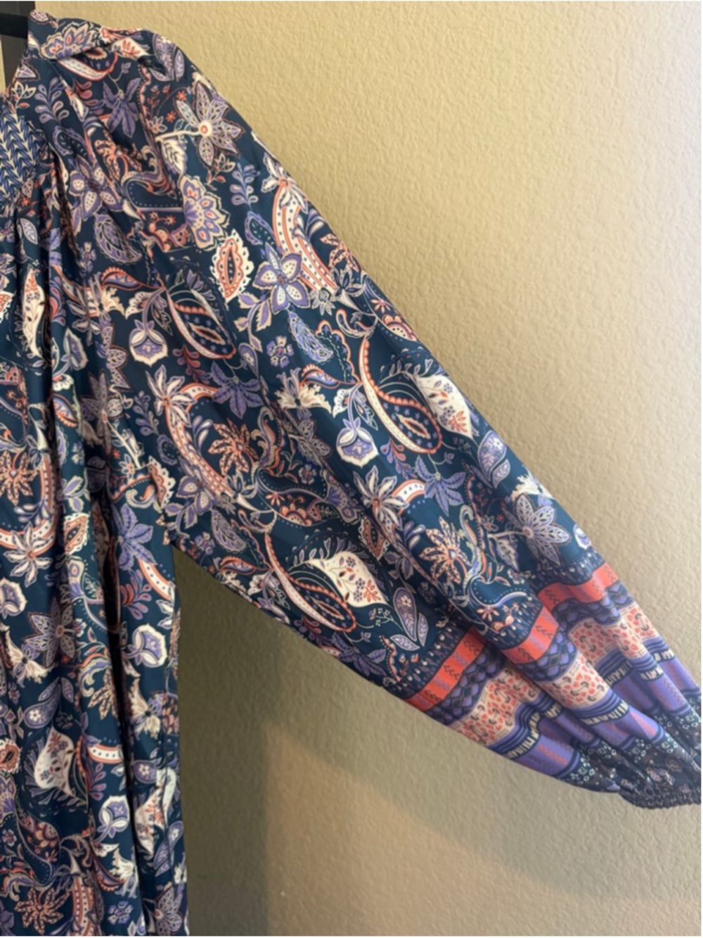 Current Air Boho Paisley Print Midi Dress Size S - Picture 8 of 13